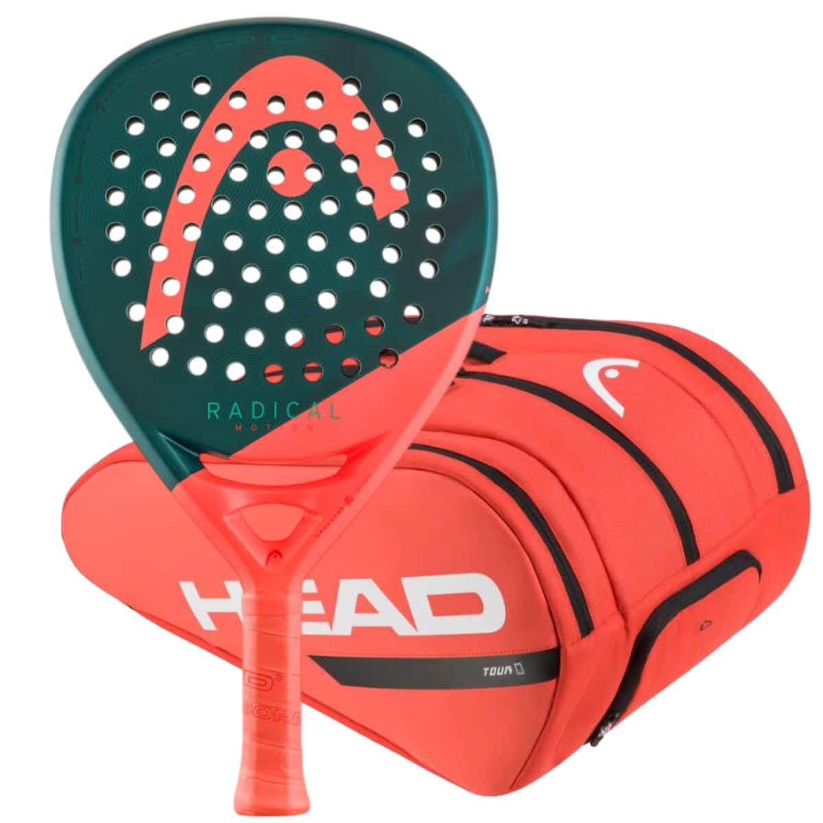 Pack HEAD Radical Motion + Paletero Tour Naranja Oscuro