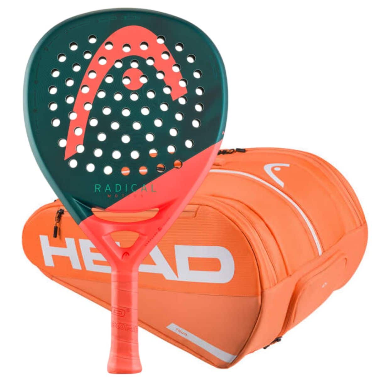 Pack HEAD Radical Motion + Paletero Tour Naranja