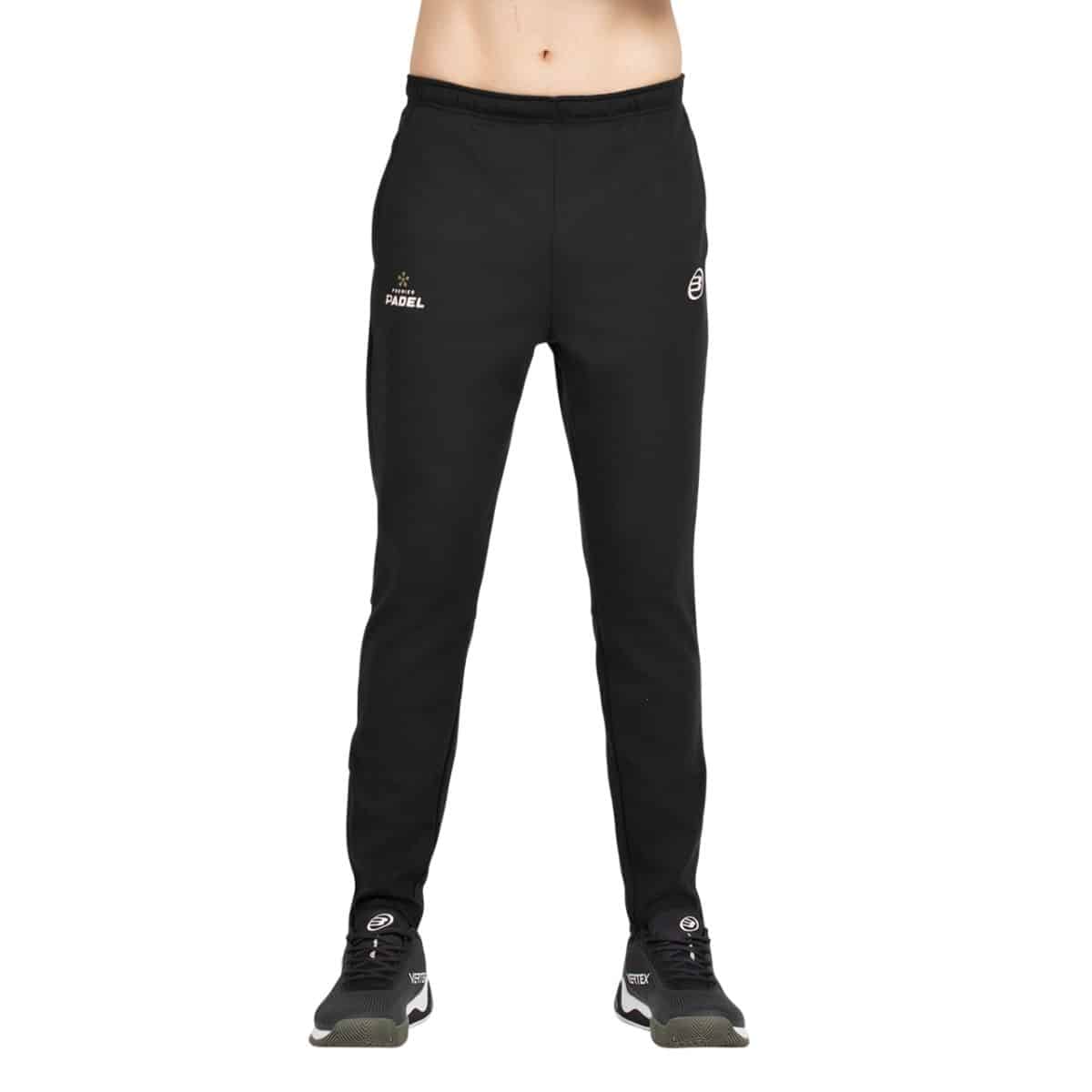 Pantalón Largo Bullpadel Pupo Negro Premier Padel