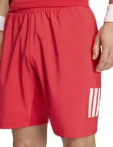 Short Adidas Club 3STR Rojo Rubí M
