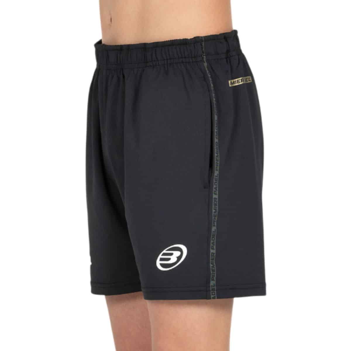Short Bullpadel Preux Negro Junior Premier Padel 2026