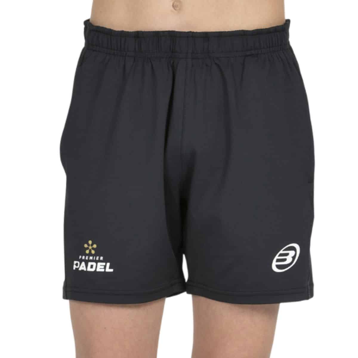 Short Bullpadel Preux Negro Junior Premier Padel