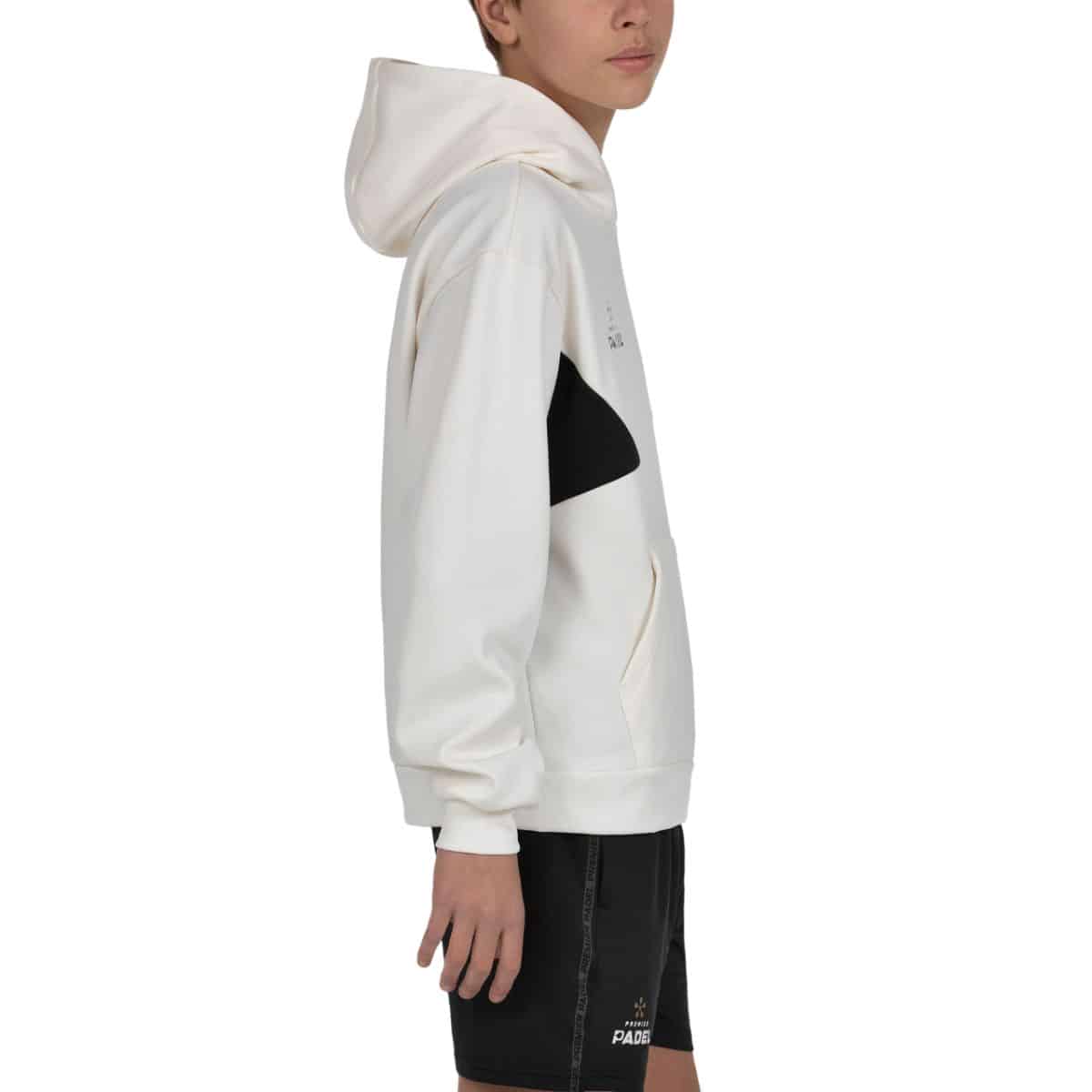 Sudadera Bullpadel Palmiro Crudo Junior Premier Padel 2026