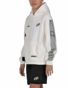 Sudadera Bullpadel Palmiro Crudo Junior Premier Padel 2026