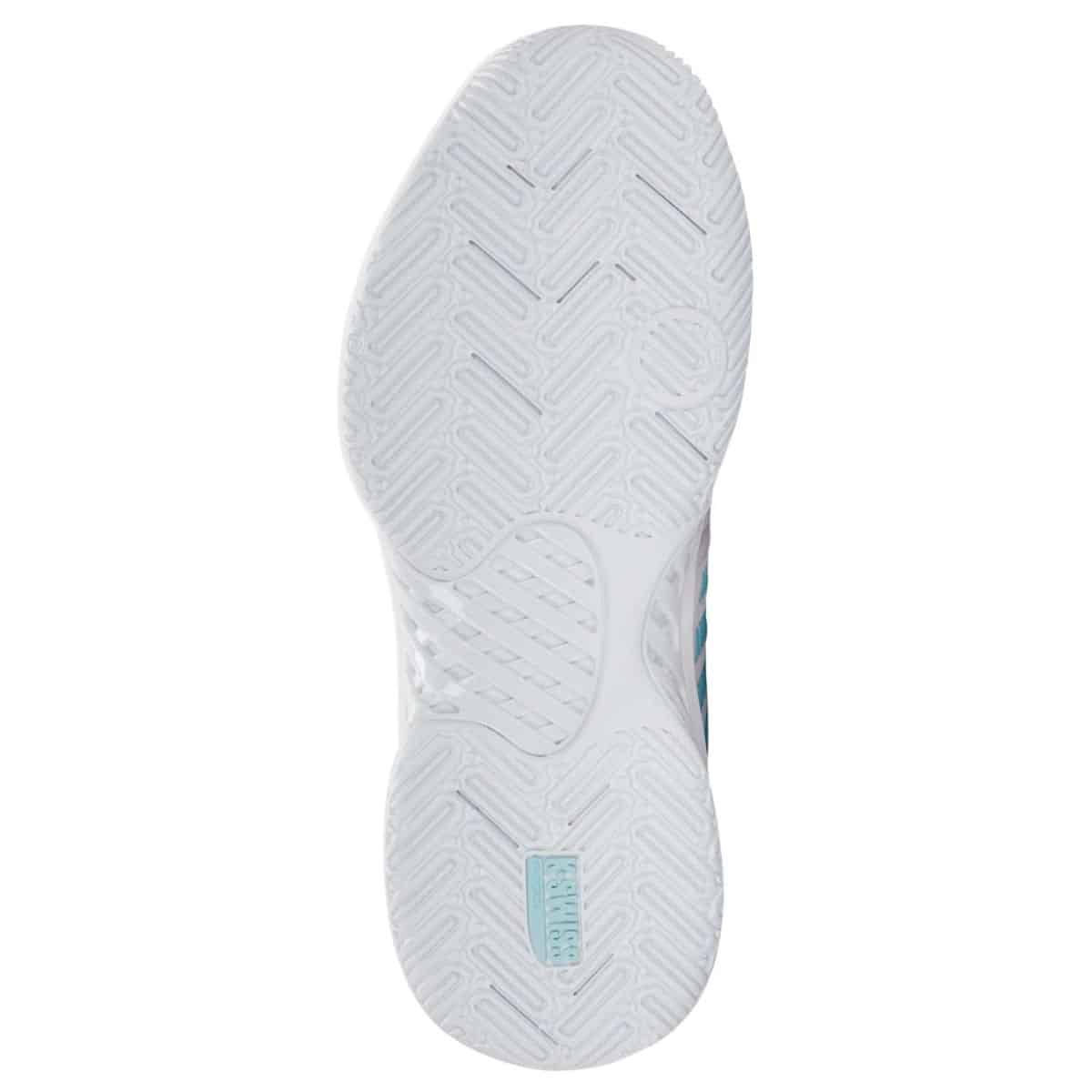 Suela de las Zapatillas K-Swiss Express Light 3 Padel Blancas Woman