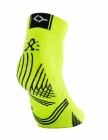 Calcetines Floky GRF Short Amarillo Flúor