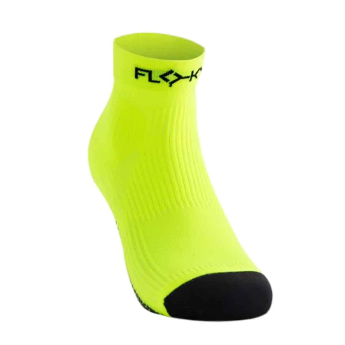 Calcetines Floky GRF Short Amarillo Flúor