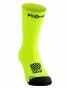 Calcetines Floky Run Up Medium Amarillo Flúor