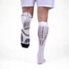 Detalles de los Calcetines Floky GRF Long Blancos