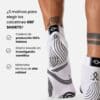 Detalle de los Calcetines Floky GRF Short Blancos