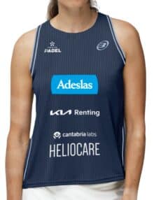 Camiseta Bullpadel Oficial Talava Gemma Triay Océano Profundo