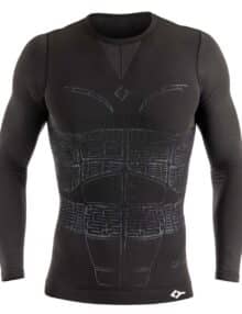 Camiseta manga larga Floky Oxy-Gen Negra