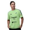 Camiseta Oficial de Bullpadel Montse Paquito Navarro Verde Acido Vigore 2026