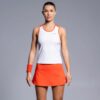 Camiseta de tirantes NOX Team Blanco/Rojo Woman