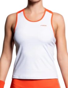 Camiseta de tirantes NOX Team Blanco/Rojo W