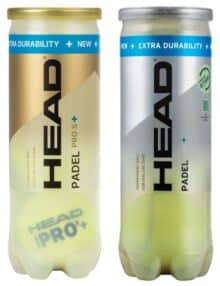 Bipack Pelotas HEAD Padel Pro y Padel Pro S+