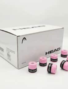 Caja 200 Overgrips HEAD Xtreme Soft Perforados Rosas
