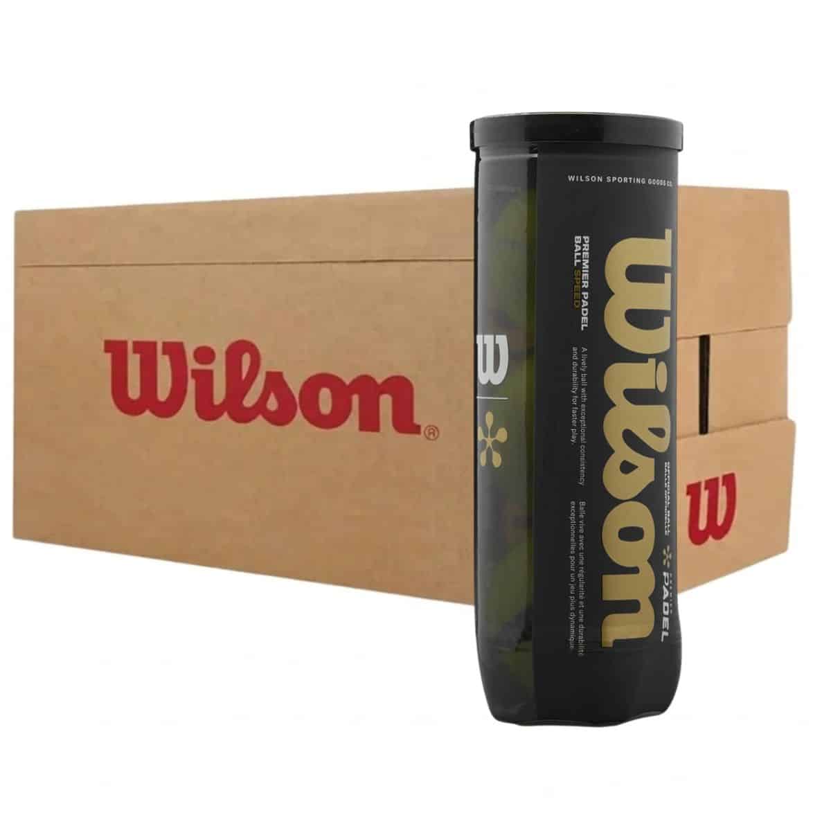 Cajón 24 Botes de Pelotas Wilson Premier Padel Speed