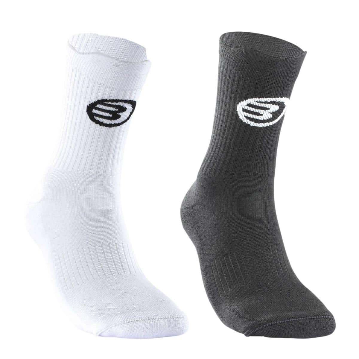 Calcetines Bullpadel BP263 Blanco/Negro