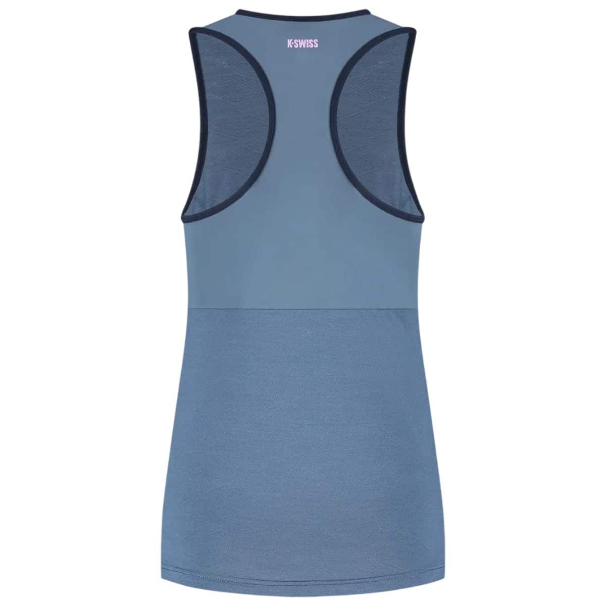 Camiseta de tirantes K-Swiss Hypercourt Advantage Azul Woman