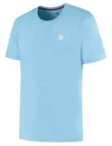 Camiseta K-Swiss Hypercourt Basic Azul Claro