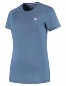 Camiseta K-Swiss Hypercourt Crew Azul W