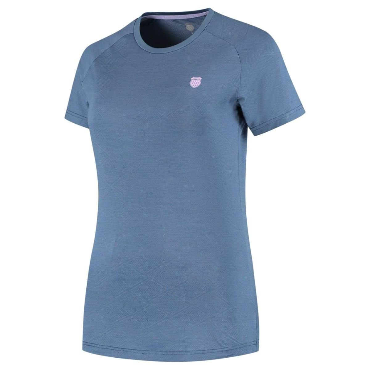 Camiseta K-Swiss Hypercourt Crew Azul W