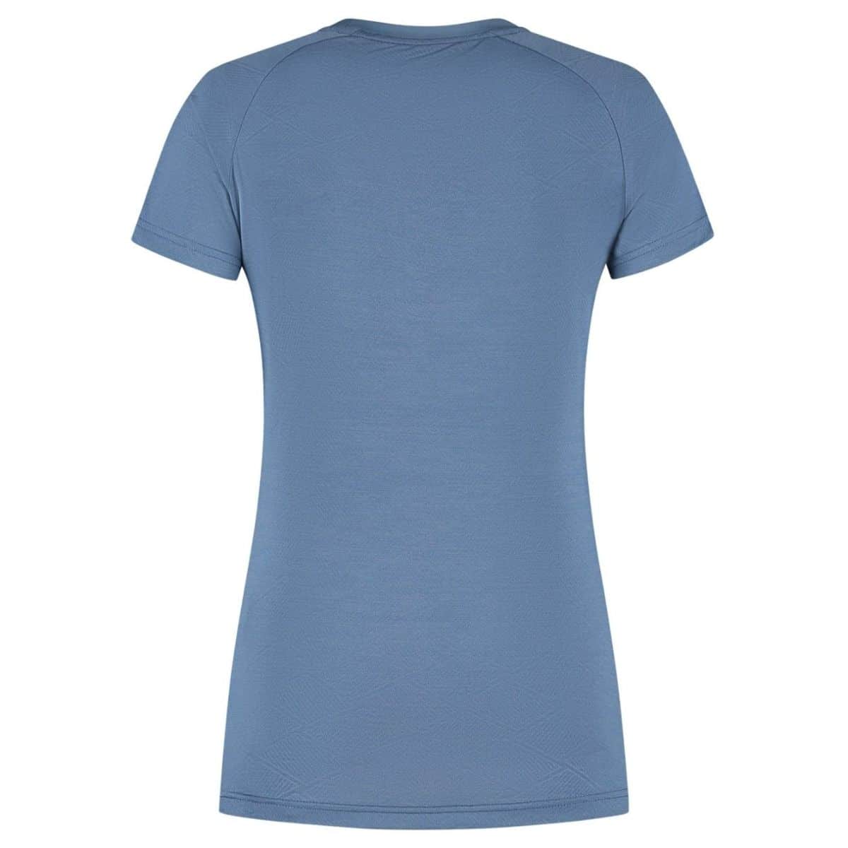 Camiseta K-Swiss Hypercourt Crew Azul Woman
