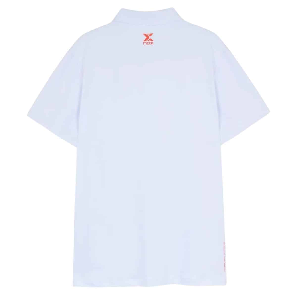 Polo NOX Team Blanco de Hombre