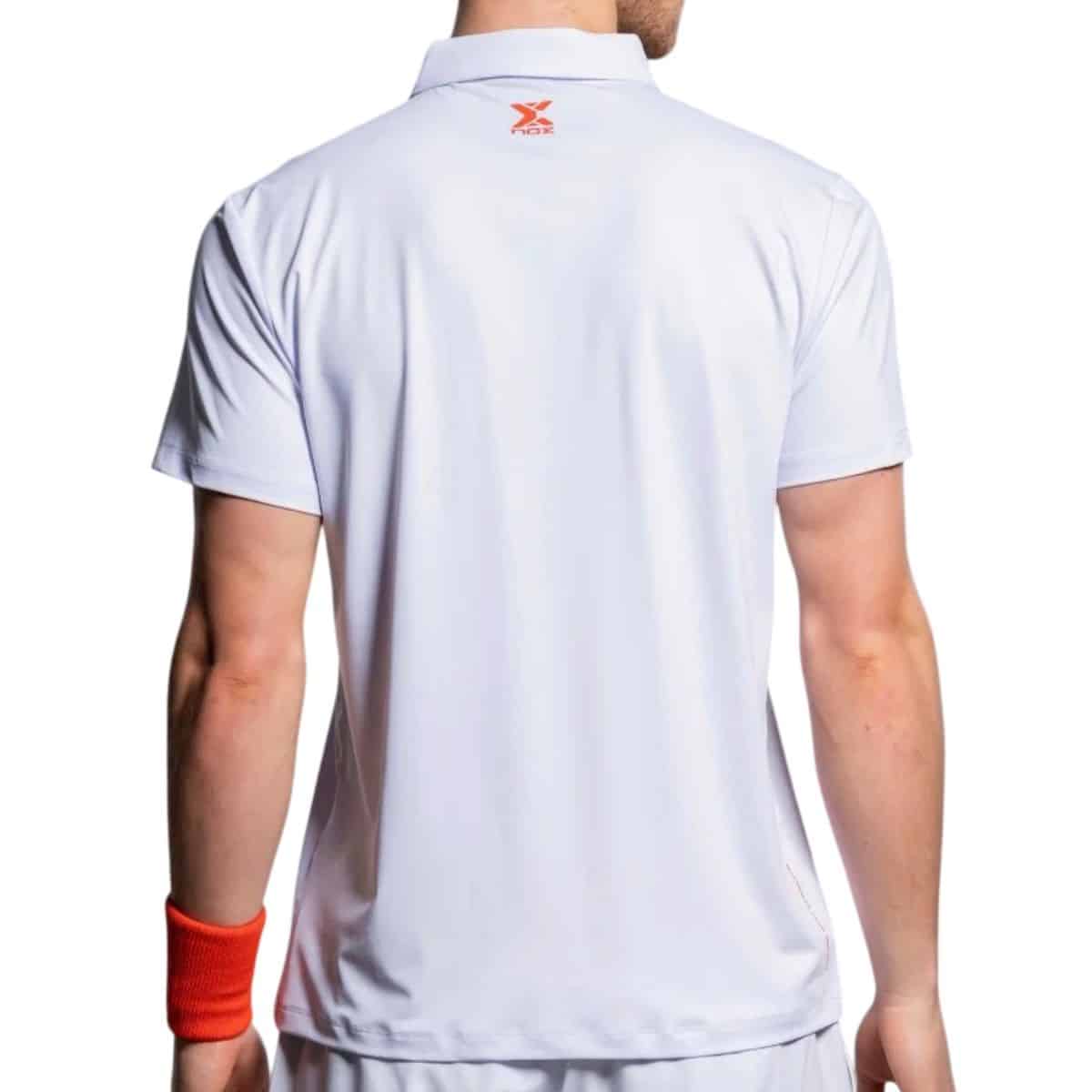 Polo NOX Team Blanco de Hombre