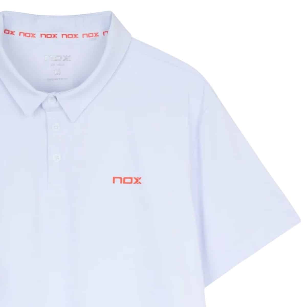 Polo NOX Team Blanco de Hombre