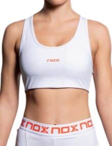 Sujetador Deportivo NOX Team Blanco W