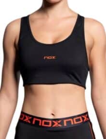 Sujetador Deportivo NOX Team Negro W