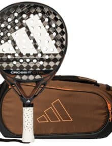 Pack Adidas Cross It Ctrl + Paletero Tour Bronze