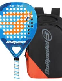 Pack Bullpadel Indiga Boy - Mochila Negro/Naranja