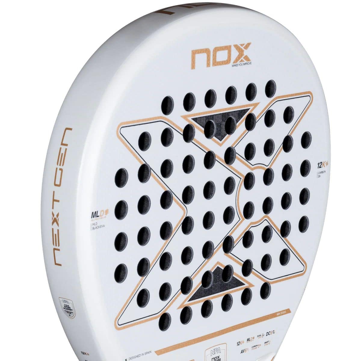 Plano de la Pala NOX Nextgen Hybrid 12K 2026