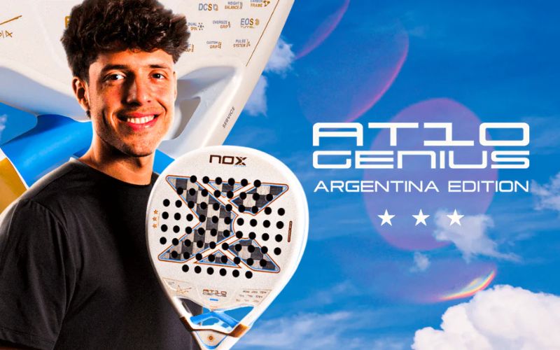 Pala NOX AT10 Genius 18K Alum Argentina