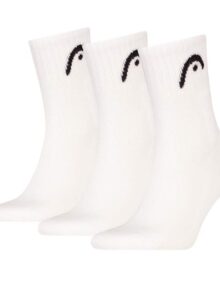 Pack 3 Calcetines HEAD Club Largos Blancos