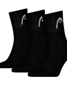 Pack 3 Calcetines HEAD Club Largos Negros