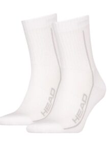 Pack 2 Calcetines HEAD Performance Short Crew Blancos