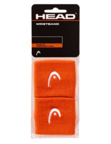 Pack 2 Muñequeras HEAD 2.5" Naranjas