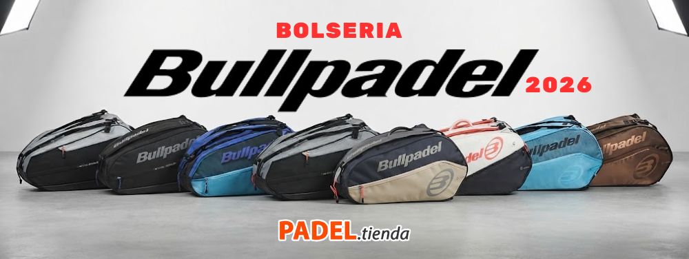 Colección de paleteros Bullpadel 2026