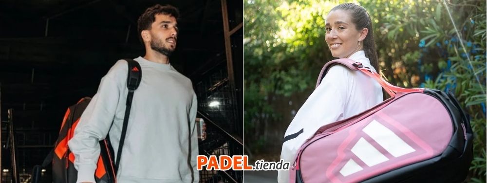 Paleteros de pádel jugadores de Adidas 2026