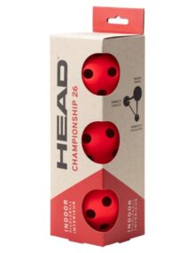 Pack 3 Pelotas HEAD Championship 26 Indoor