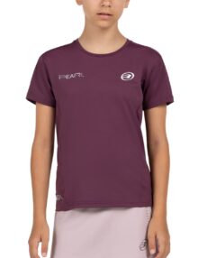 Camiseta Bullpadel Bea Junior 26I Ciruela