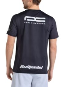 Camiseta Bullpadel Cardona 26I Negro