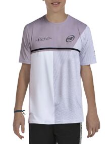 Camiseta Bullpadel Paquito Navarro Junior 26I Blanco