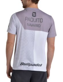 Camiseta Bullpadel Paquito Navarro 26I Blanco