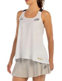 Camiseta Bullpadel Agore Blanca W Premier Padel