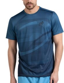 Camiseta Bullpadel Cayon Azul Atómico